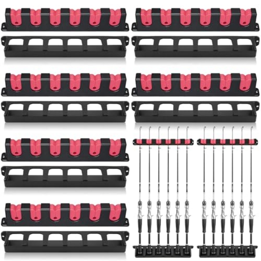 Fishing Rod Boat - 6set Fishing Rod Holders for 18