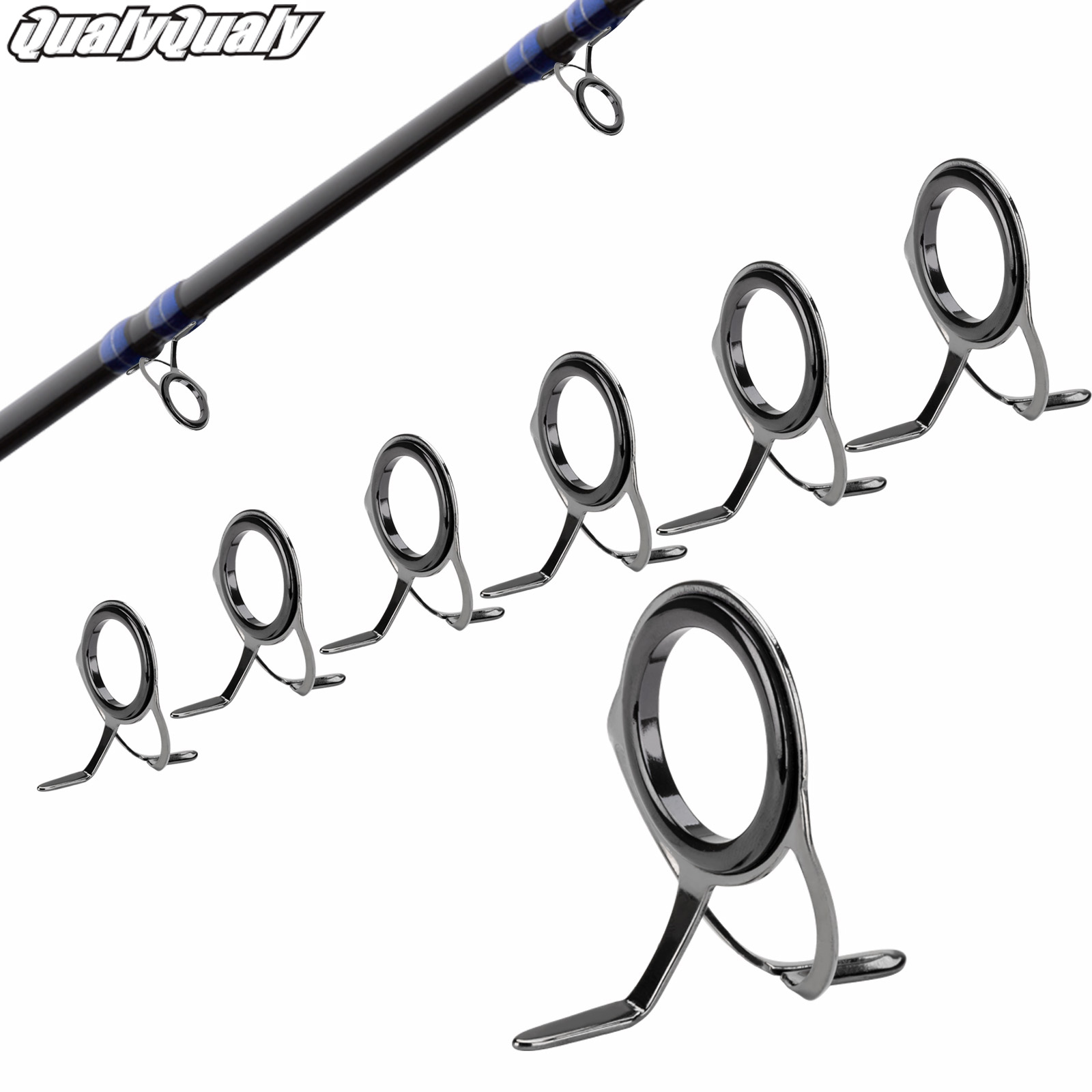 7pcs Fishing Rod Guides Repair – обзор и цена Fishing Rod Repair Kit