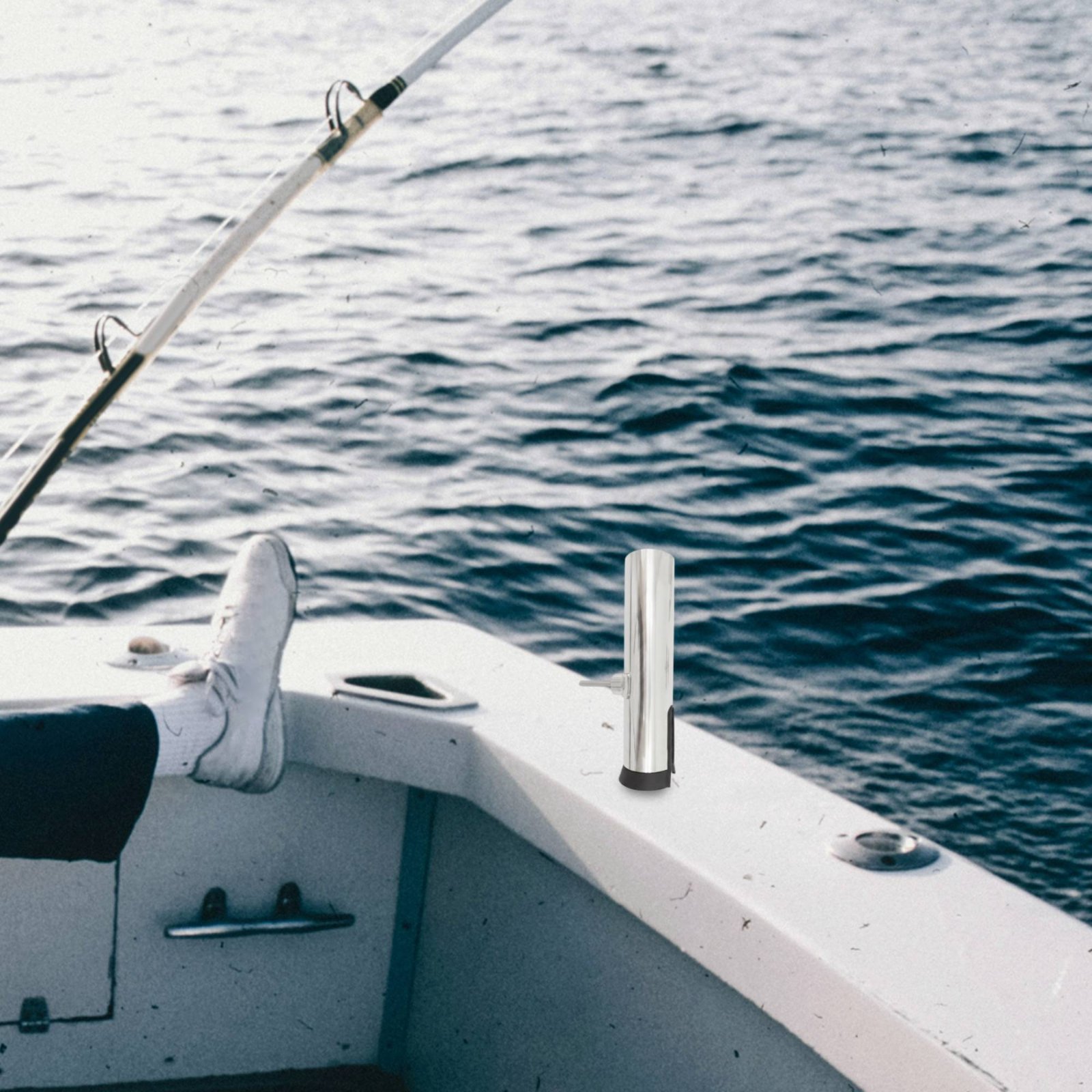 Adjustable Rail Mount Rod Hold – обзор и цена Fishing Rod Boat