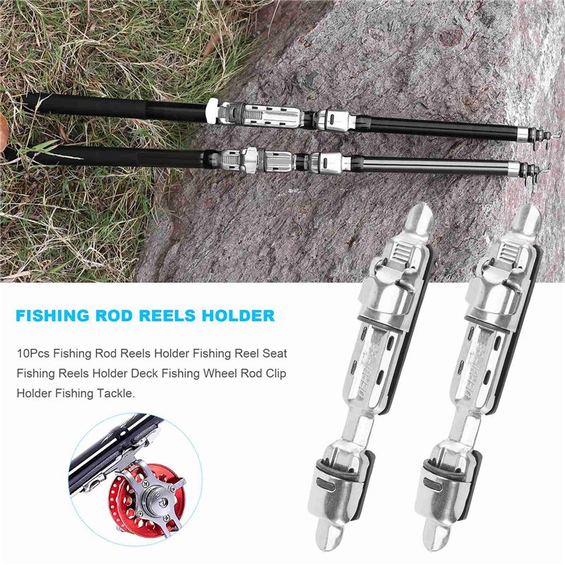 ABPF 10Pcs Fishing Rod Reels H – обзор и цена Fishing Rod Holder