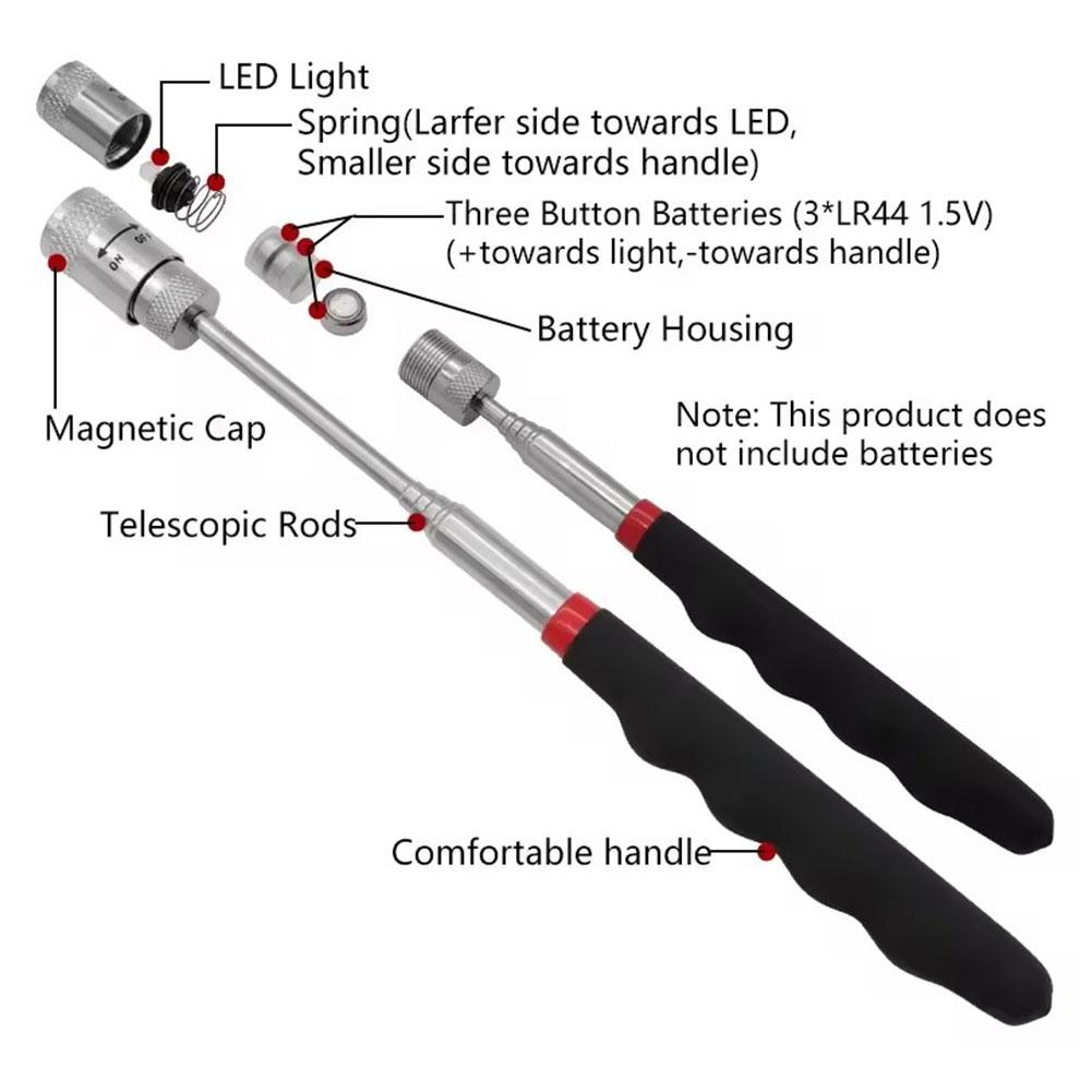 Telescopic Magnetic Pen with L – обзор и цена Fishing Rod Telescopic