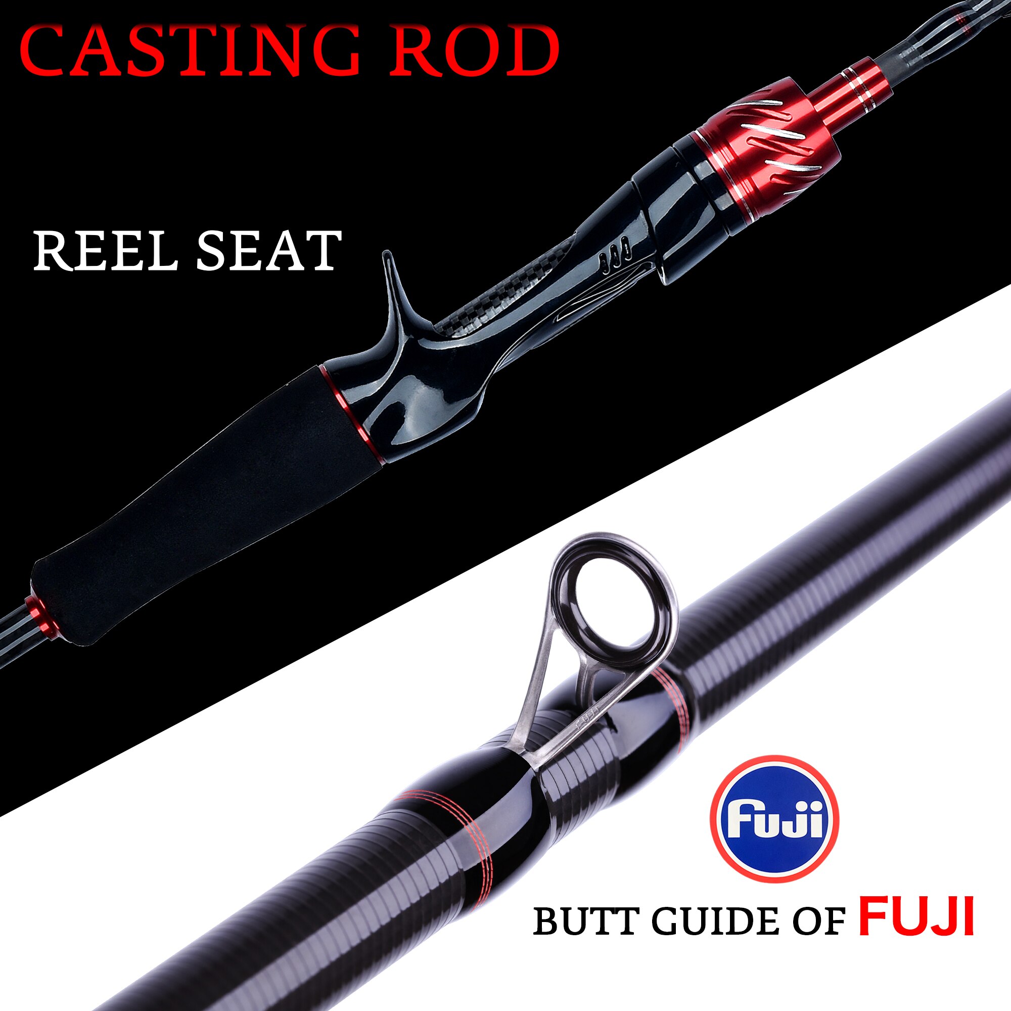 BIUTIFU Traveller Spinning Cas – обзор и цена Fishing Rod Ice