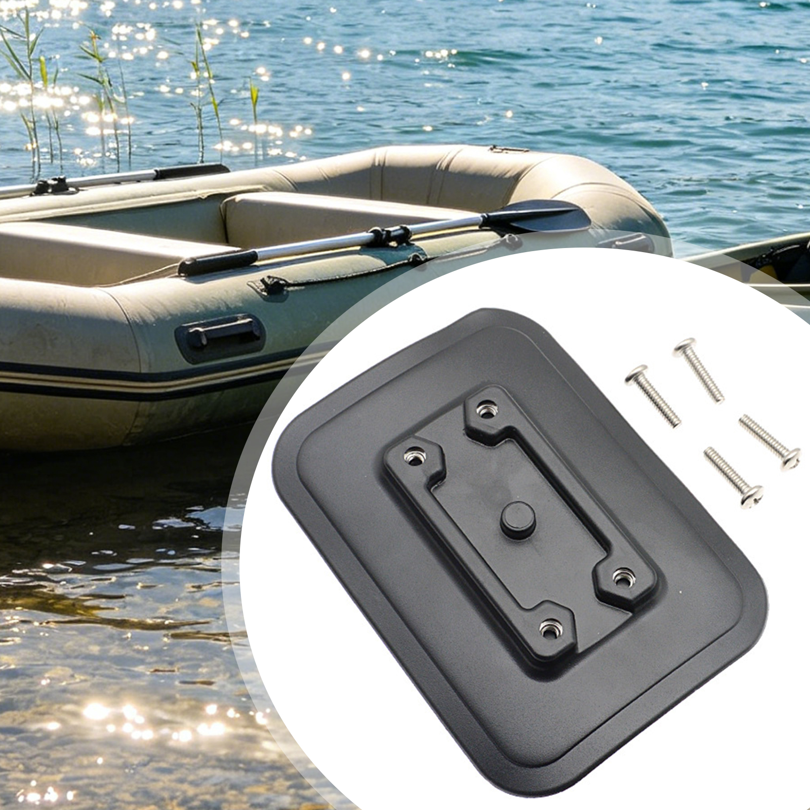 1 Set Inflatable Boat Fishing  – обзор и цена Fishing Rod Boat