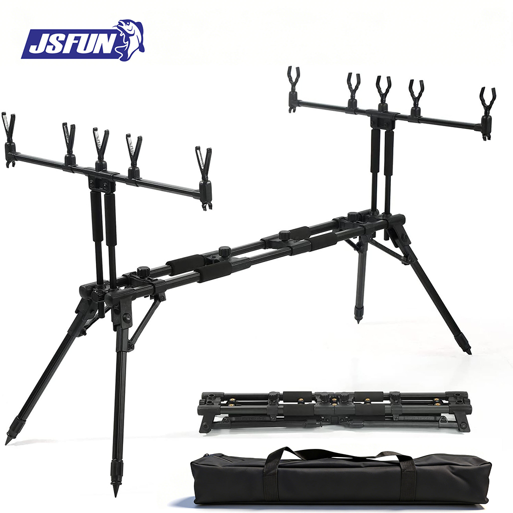 JSFUN  Adjustable 5-Rod Fishin – обзор и цена Fishing Rod Rack