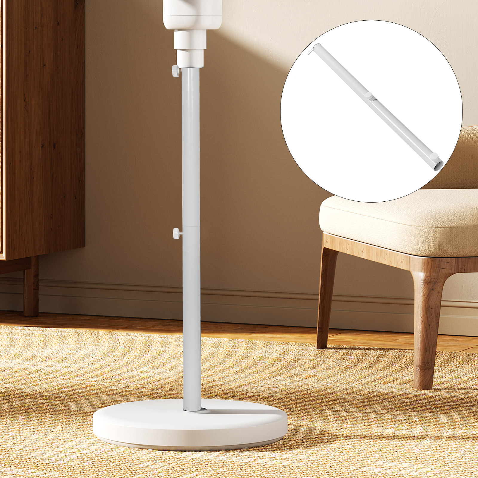 Electric Fan Support Column Te – обзор и цена Fishing Rod Telescopic