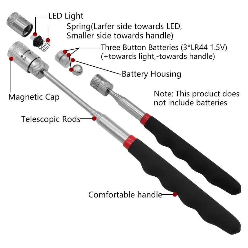 Telescopic Magnetic Pen with L – обзор и цена Fishing Rod Telescopic