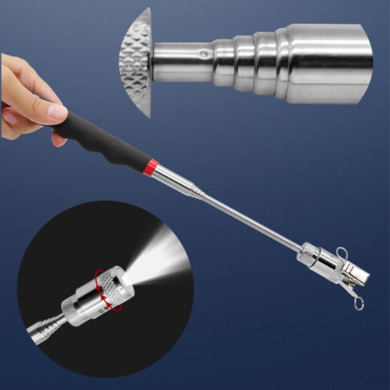 1pc Portable Magnetic PickUp T – обзор и цена Fishing Rod Telescopic