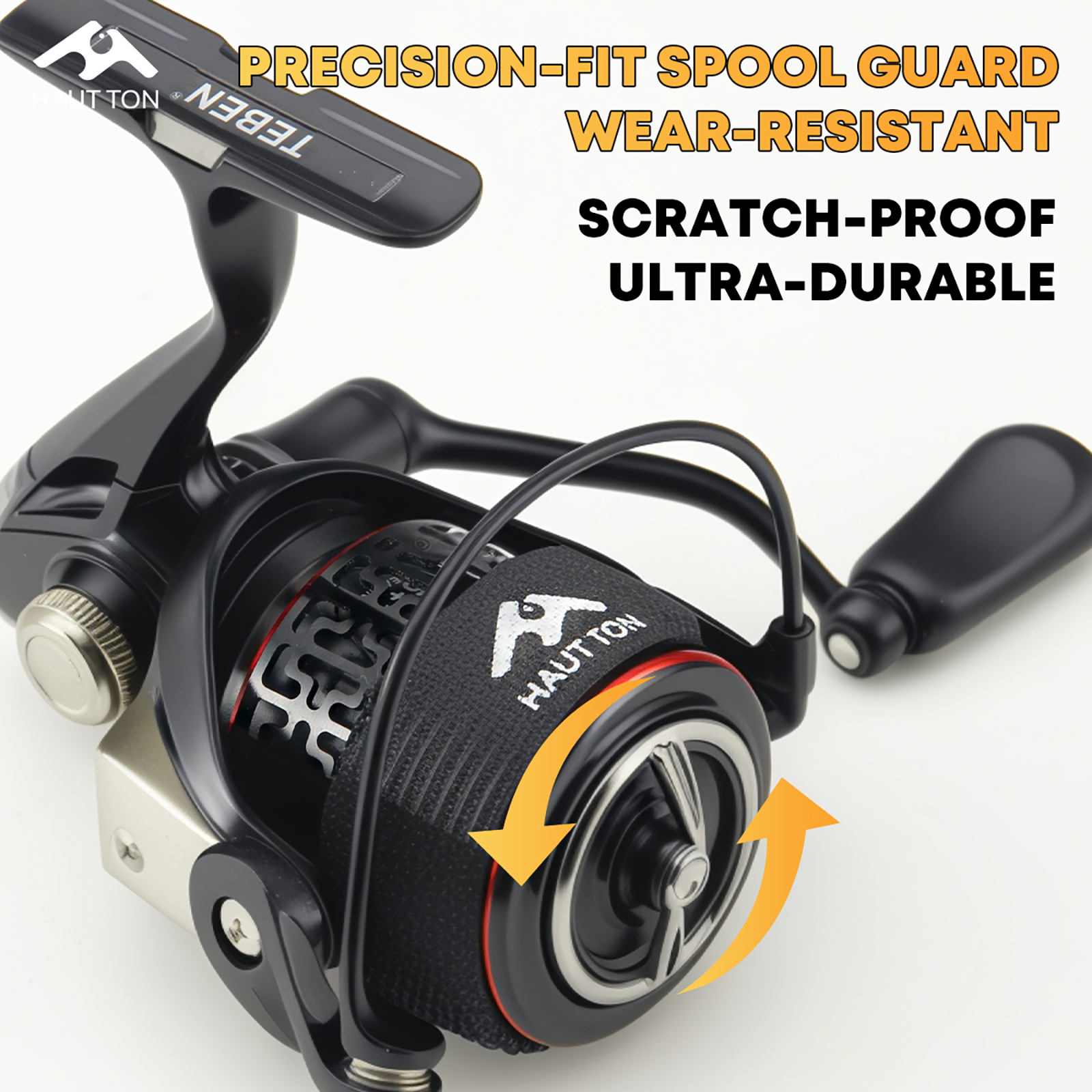 HAUT TON 4pcs Reel Spool Prote – обзор и цена Fishing Rod Repair Kit