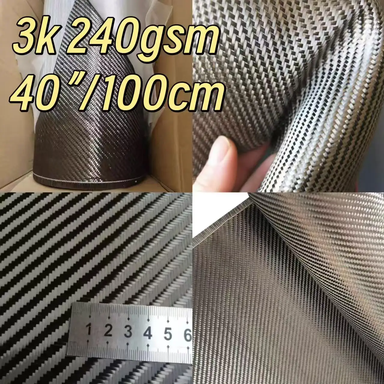 [Grade A+]3K 240gsm Real Carbo – обзор и цена Fishing Rod Carbon Fiber