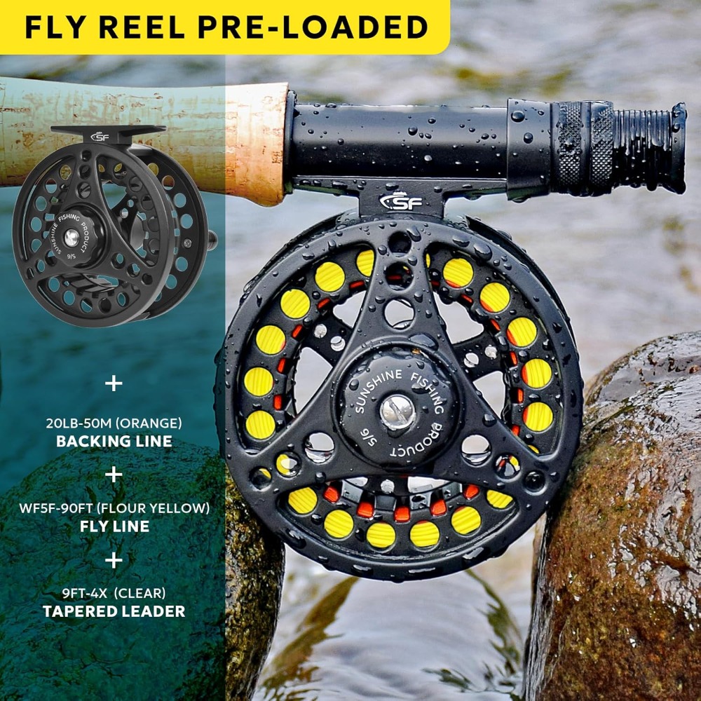 Fly Fishing Rod Combo Starter  – обзор и цена Fishing Rod Fly