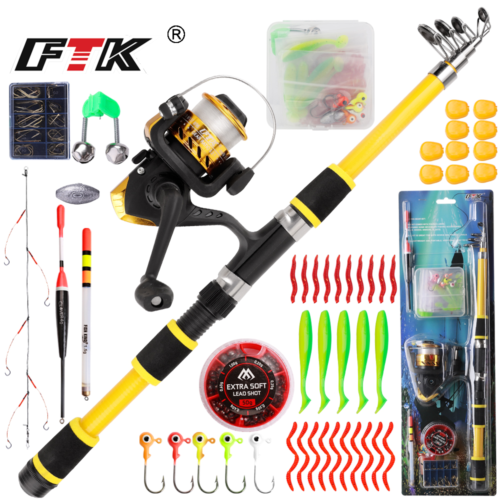 FTK 1.8m Fishing Rod and Reel  – обзор и цена Fishing Rod Carbon Fiber
