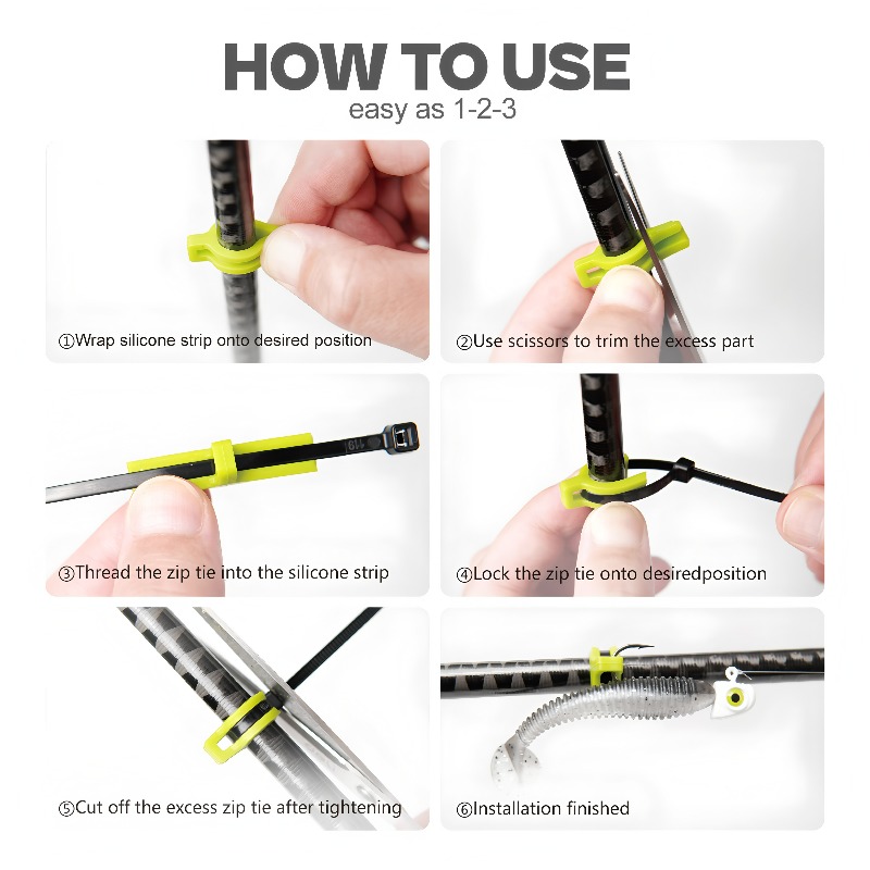 Silicone Lure Hanger Hook​ – U – обзор и цена Fishing Rod Combo
