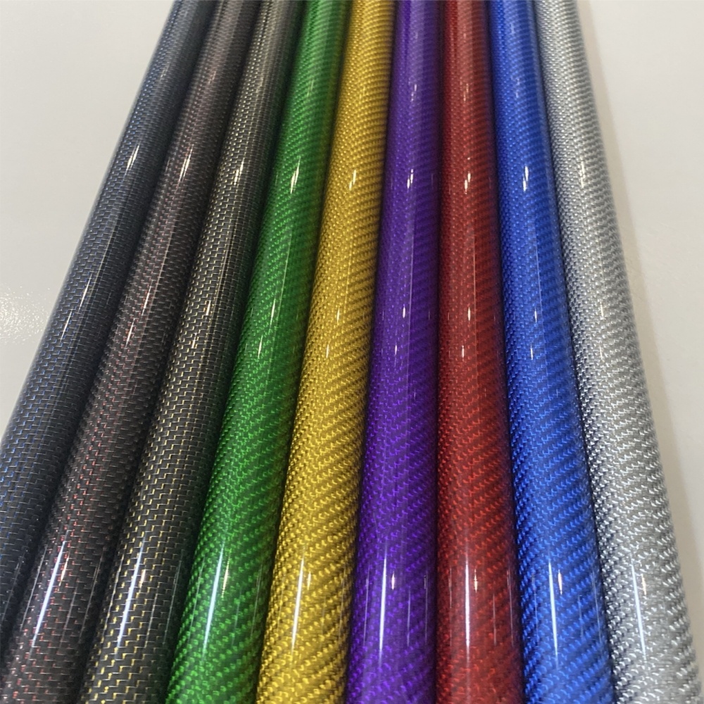 Carbon Fiber Tube Color 3K Twi – обзор и цена Fishing Rod Carbon Fiber