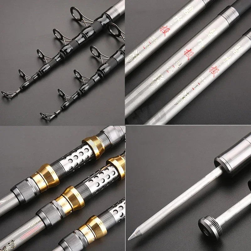 1.8M-3.6M Superhard Telescopic – обзор и цена Fishing Rod Surf