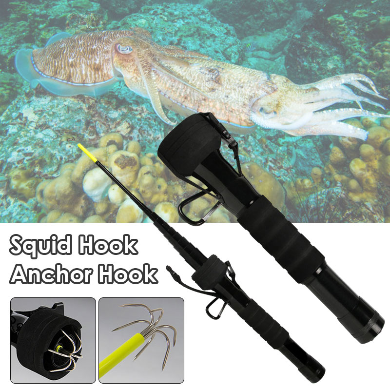 4/3M Telescopic Squid Gaff Anc – обзор и цена Fishing Rod Casting