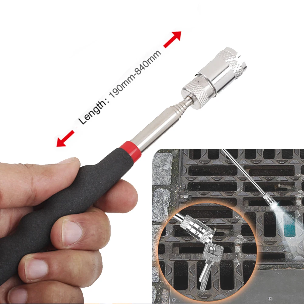 1-5pcs Telescopic Magnetic Pen – обзор и цена Fishing Rod Telescopic
