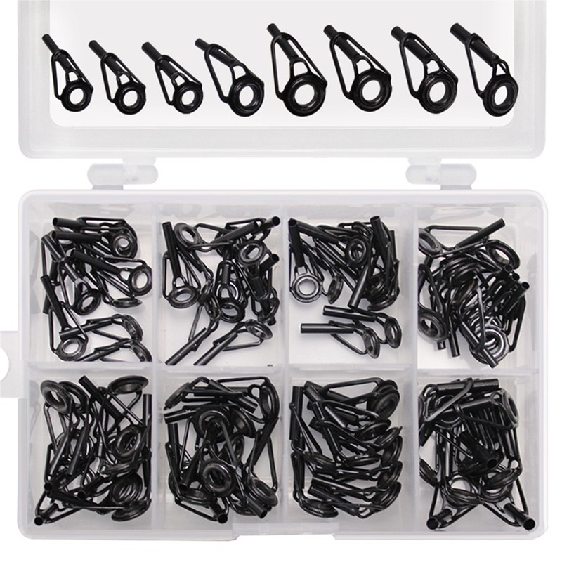 8/80Pcs Fishing Rod Guides Hig – обзор и цена Fishing Rod Tip Replacement