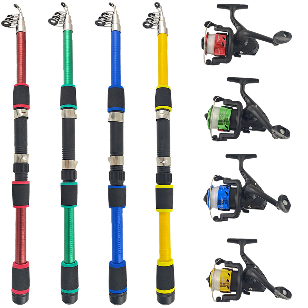 Mini Telescopic Sea Fishing Ro – обзор и цена Fishing Rod Combo