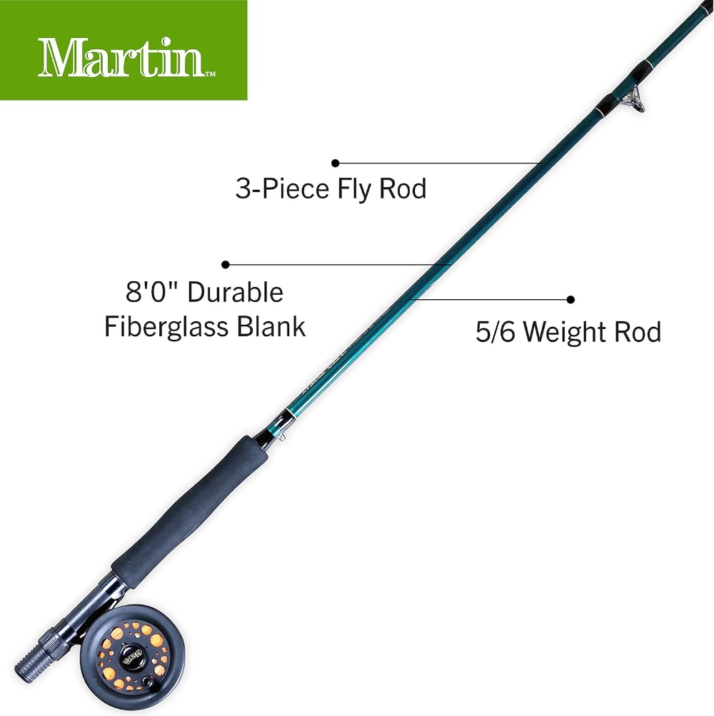 Complete Fly Fishing Kit - 8ft – обзор и цена Fishing Rod Fly