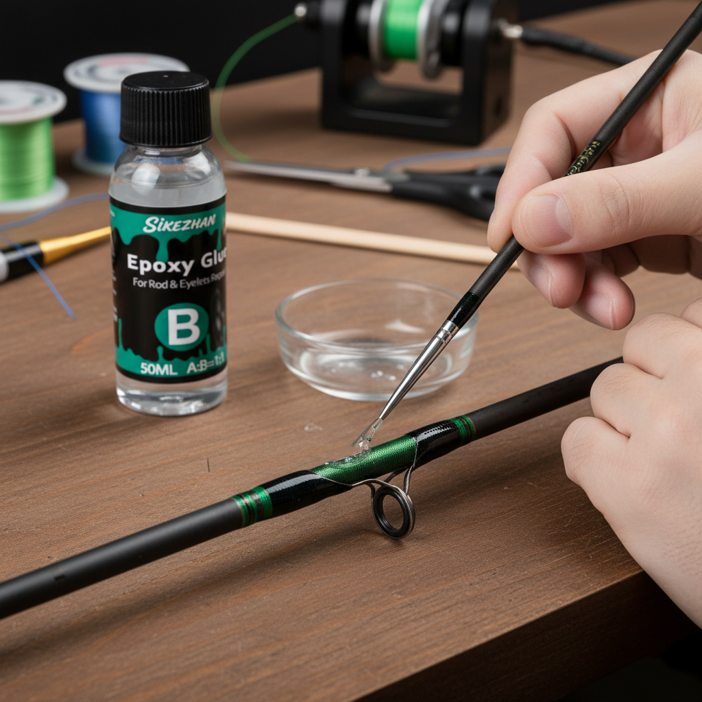 Clear 2-Part Fishing Rod Epoxy – обзор и цена Fishing Rod Building Kit