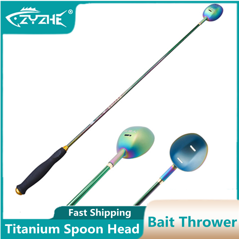ZYZHE Bait Thrower Titanium Sp – обзор и цена Fishing Rod Carbon Fiber