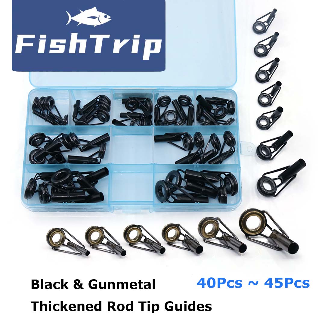 FishTrip Rod Tip Repair Kit 5~ – обзор и цена Fishing Rod Tip Replacement