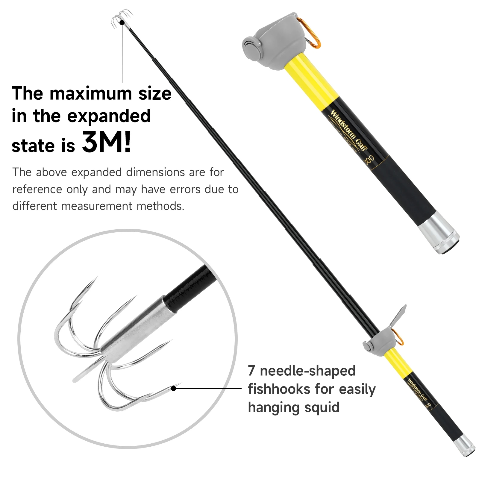 SANLIKE 7-claw Stainless Steel – обзор и цена Fishing Rod Carbon Fiber