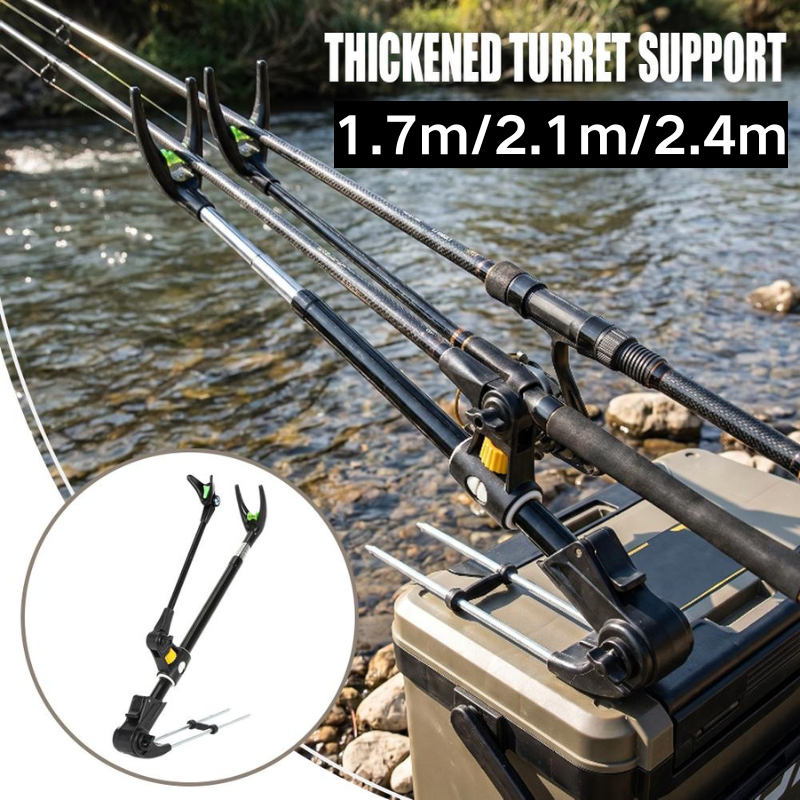 1.7/2.1/2.4m Aluminum Alloy Th – обзор и цена Fishing Rod Telescopic