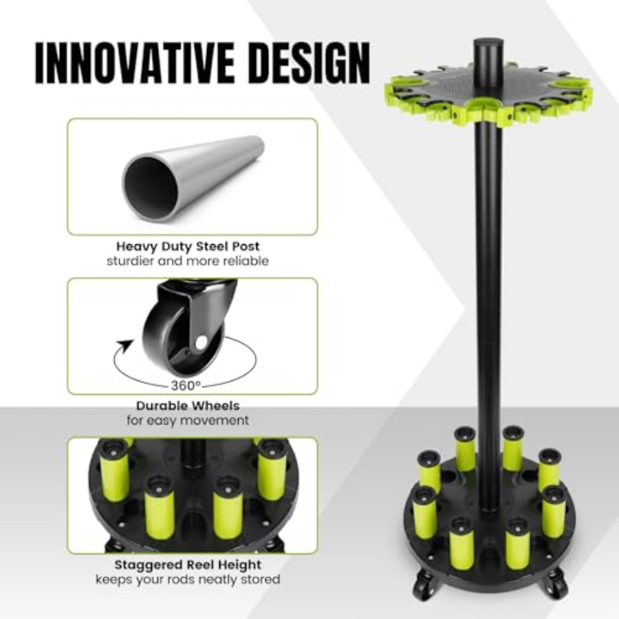 Fishing Rod Holder for Garage, – обзор и цена Fishing Rod Rack