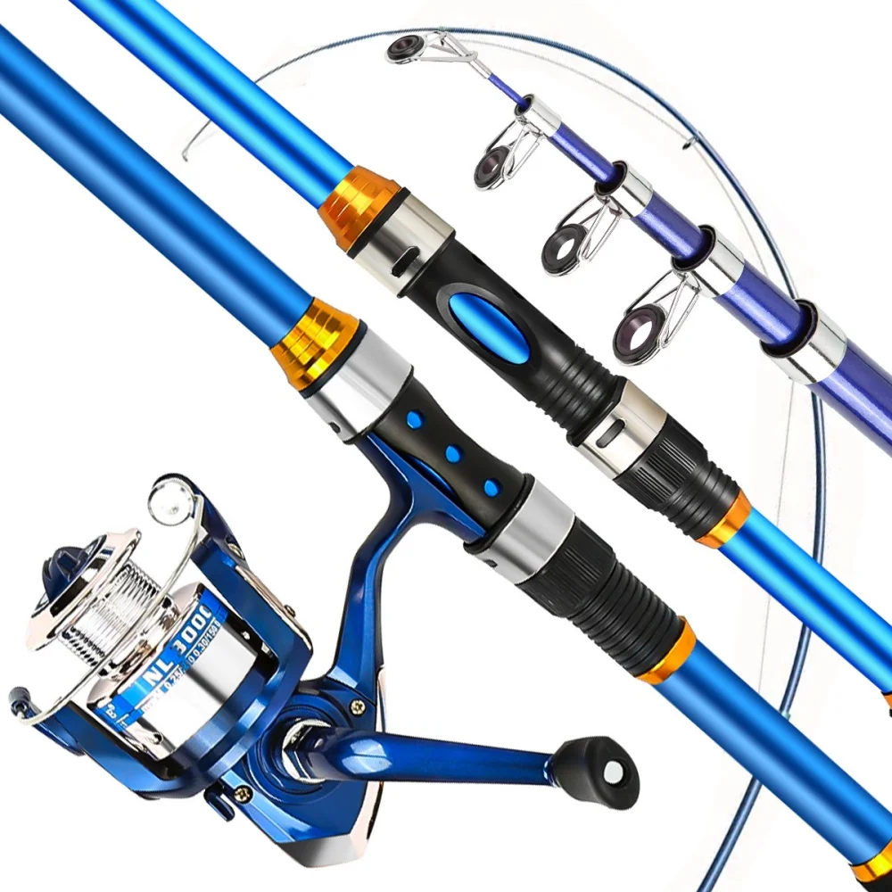 2.1-3.6M Telescopic Glass Fibe – обзор и цена Fishing Rod Carbon Fiber