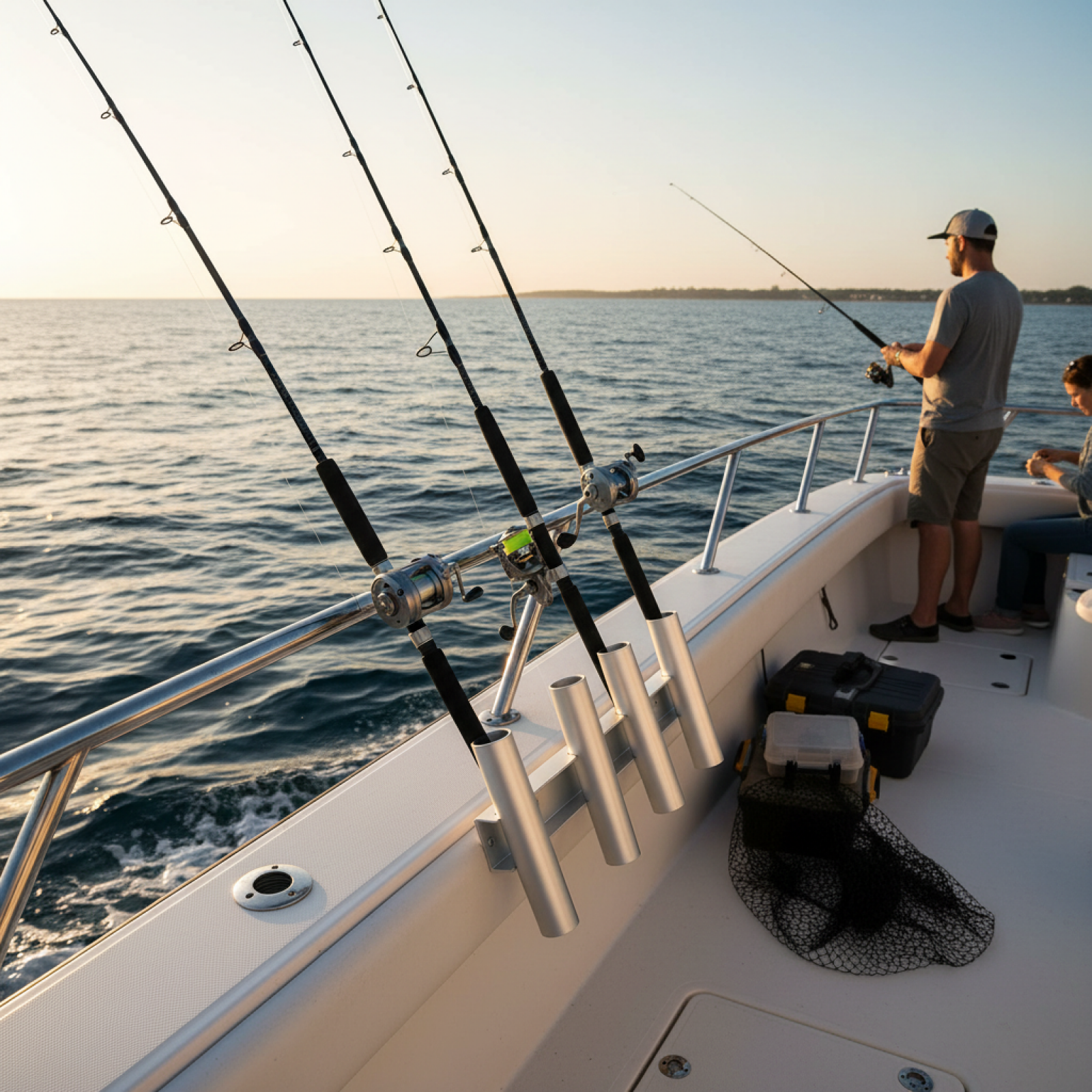 Marine Fishing Rod Rack Alumin – обзор и цена Fishing Rod Boat