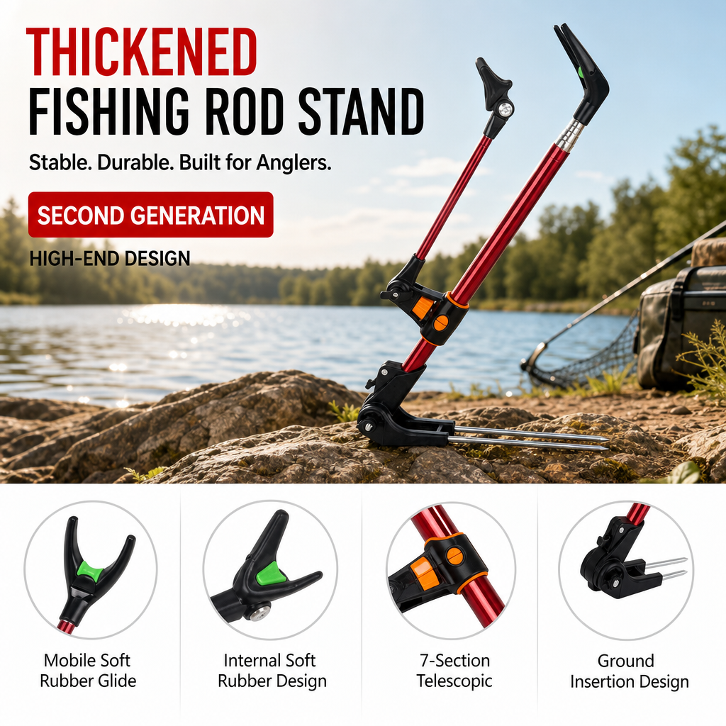Stainless Steel Reinforced Tel – обзор и цена Fishing Rod Telescopic