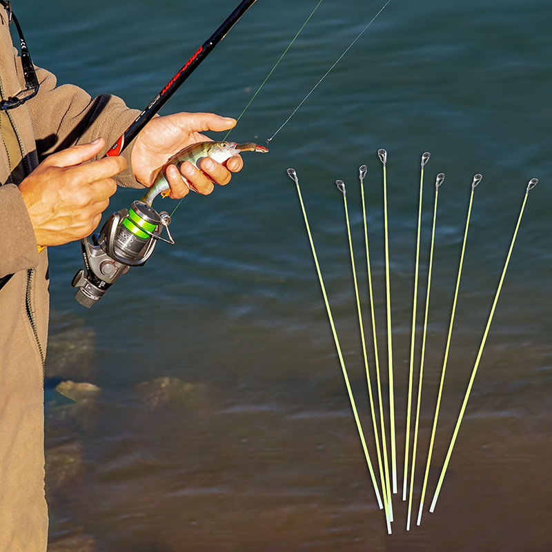 5Pcs 42CM Boat/Raft Rod Tip Sp – обзор и цена Fishing Rod Repair Kit
