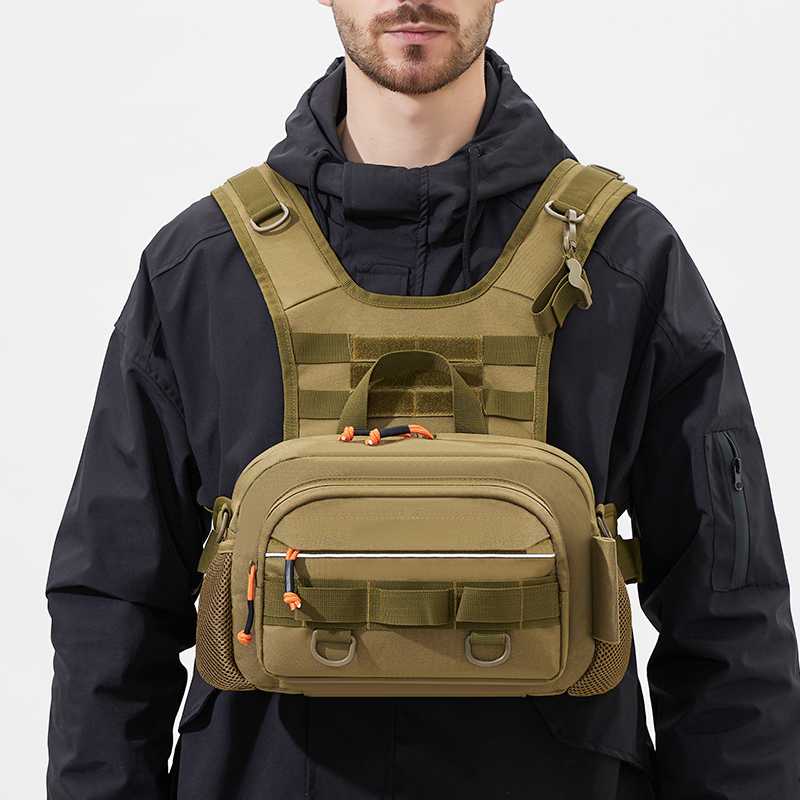 Men Chest Bag Tactical Fishing – обзор и цена Fishing Rod Holder