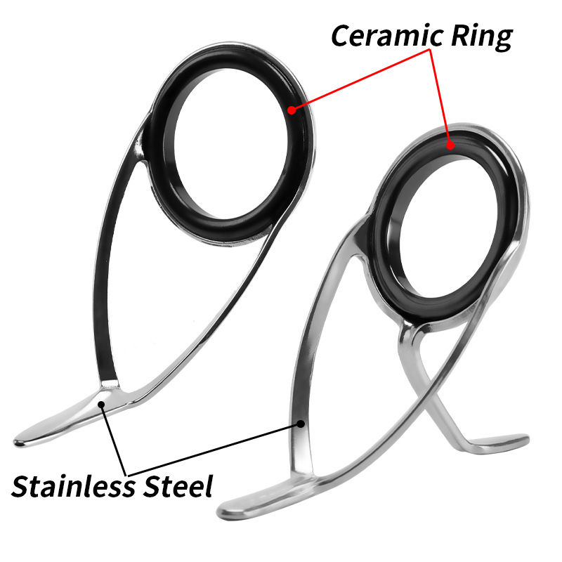 9Pcs Fishing Rod Guides Ring R – обзор и цена Fishing Rod Building Kit