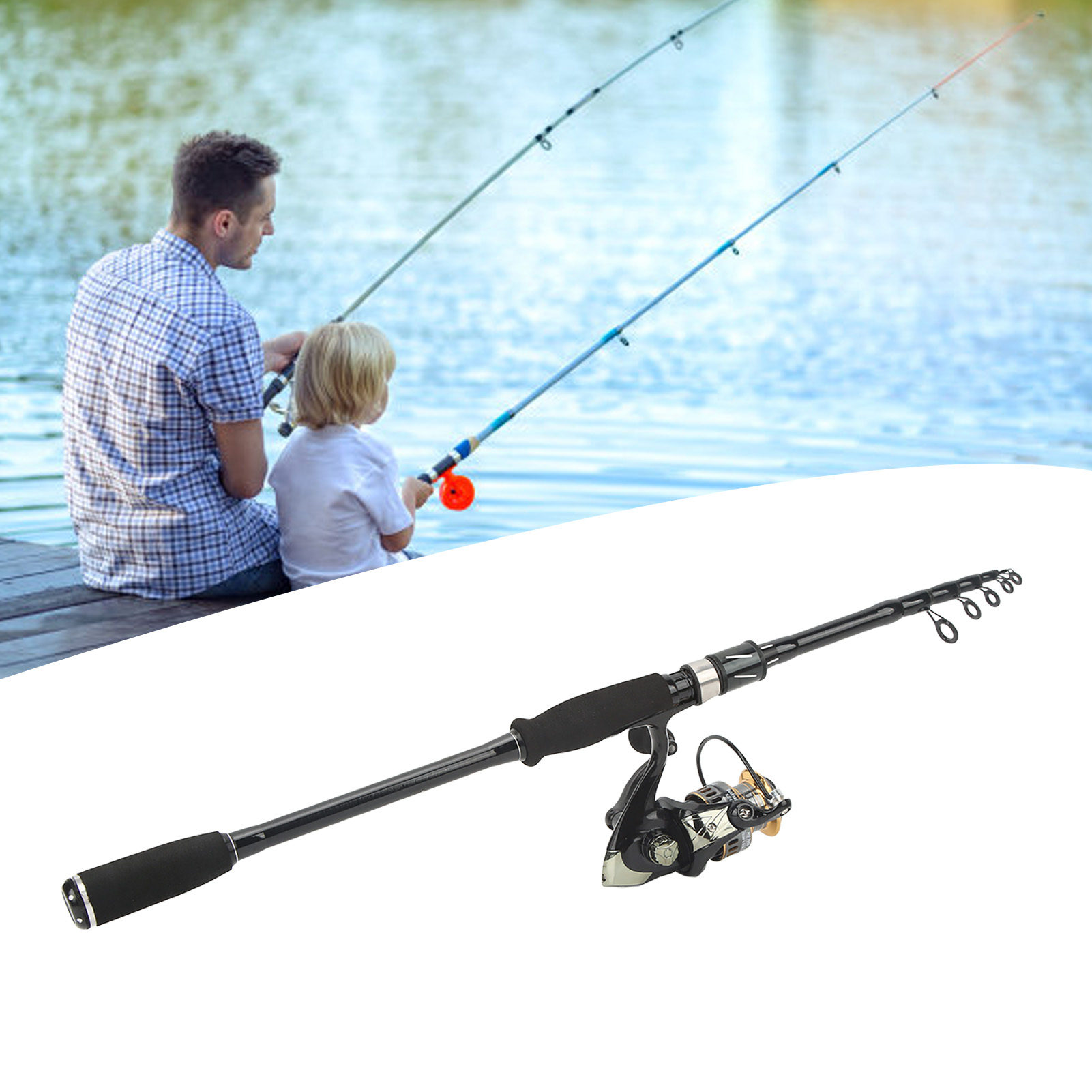 Lure Fishing Rod and Reel Comb – обзор и цена Fishing Rod Carbon Fiber