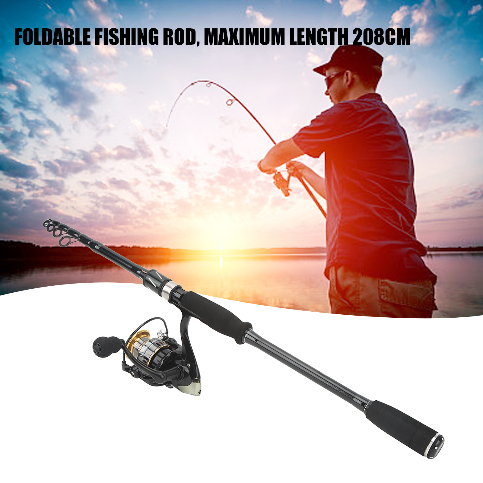 Lure Fishing Rod and Reel Comb – обзор и цена Fishing Rod Carbon Fiber