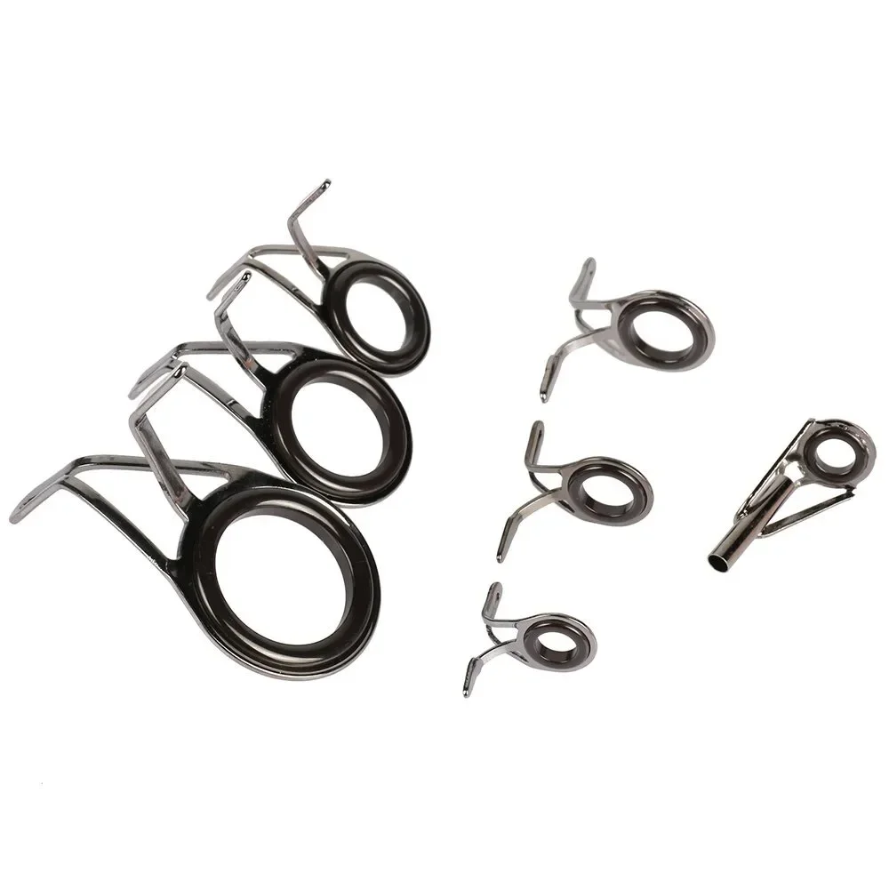 7pcs/set Fishing Tackle Stainl – обзор и цена Fishing Rod Building Kit