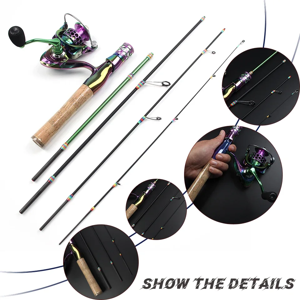 Four-section fishing rod, made – обзор и цена Fishing Rod Carbon Fiber