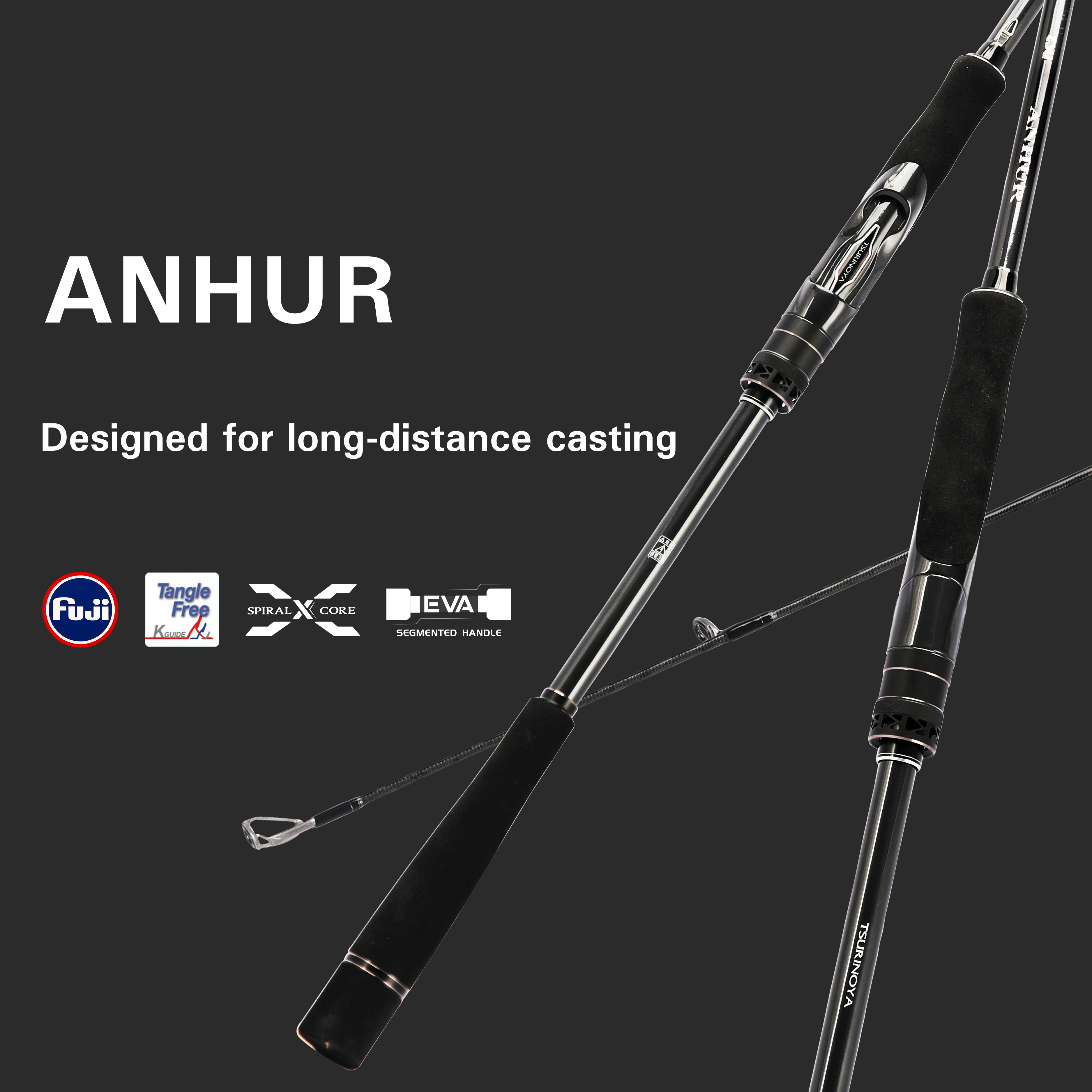 TSURINOYA ANHUR 2.4m 2.59m 2.7 – обзор и цена Fishing Rod Surf
