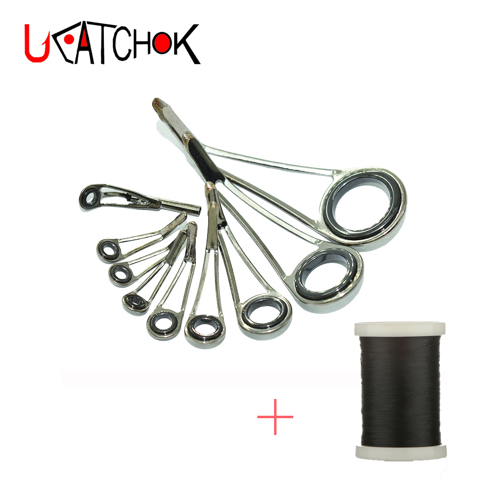 9pcs/Kit Rock Trout Fishing Ro – обзор и цена Fishing Rod Building Kit